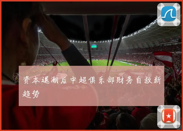 资本退潮后中超俱乐部财务自救新趋势